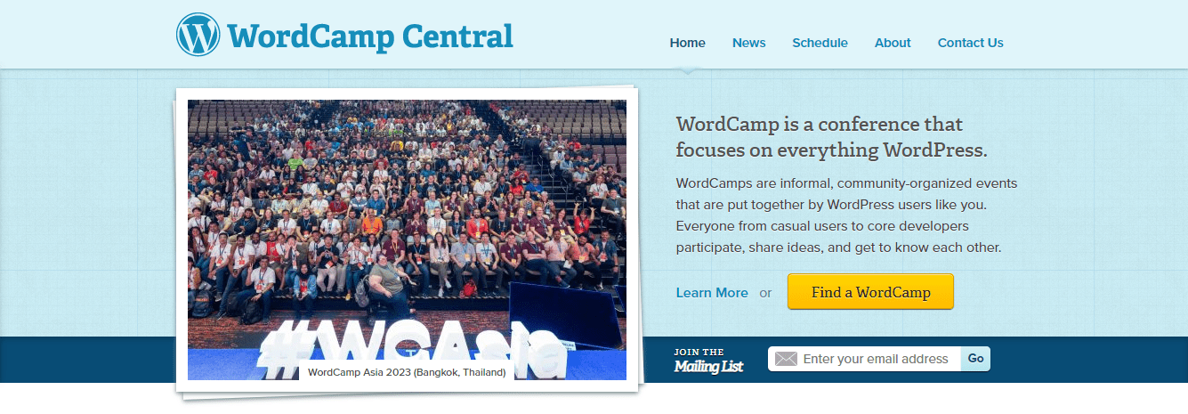 WordCamps vinden elk jaar plaats over de hele wereld.
