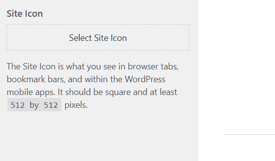 WordPress dashboard