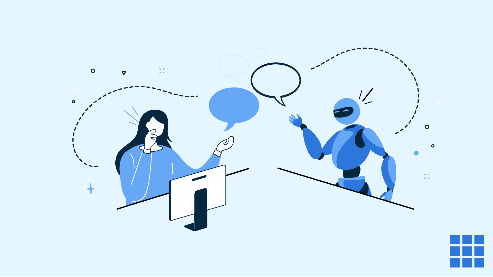 Chatbots stellen e-commercemerken in staat om doorlopende klantenondersteuning te bieden.