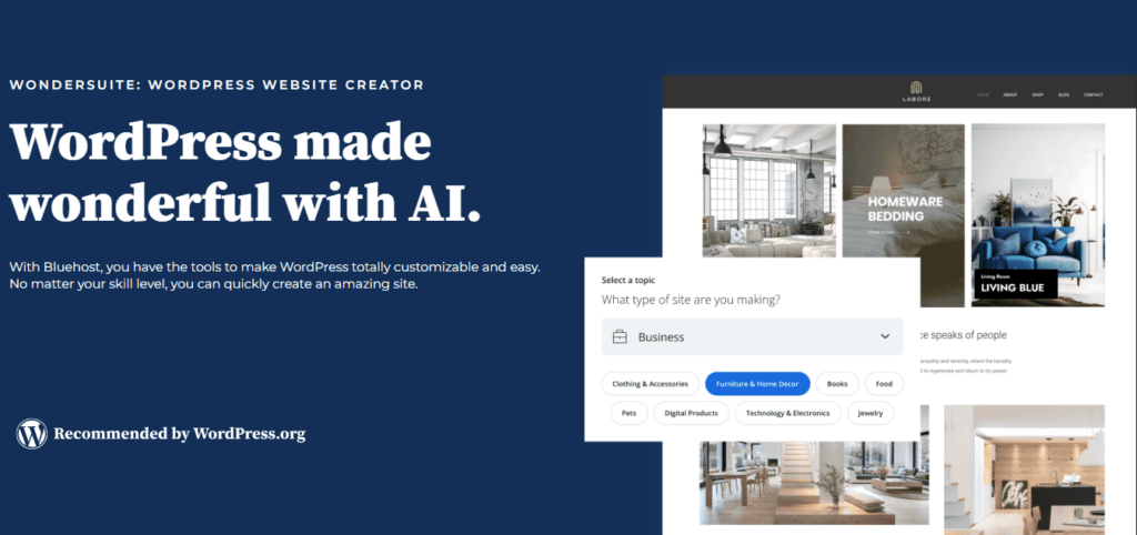 Website van WonderSuite