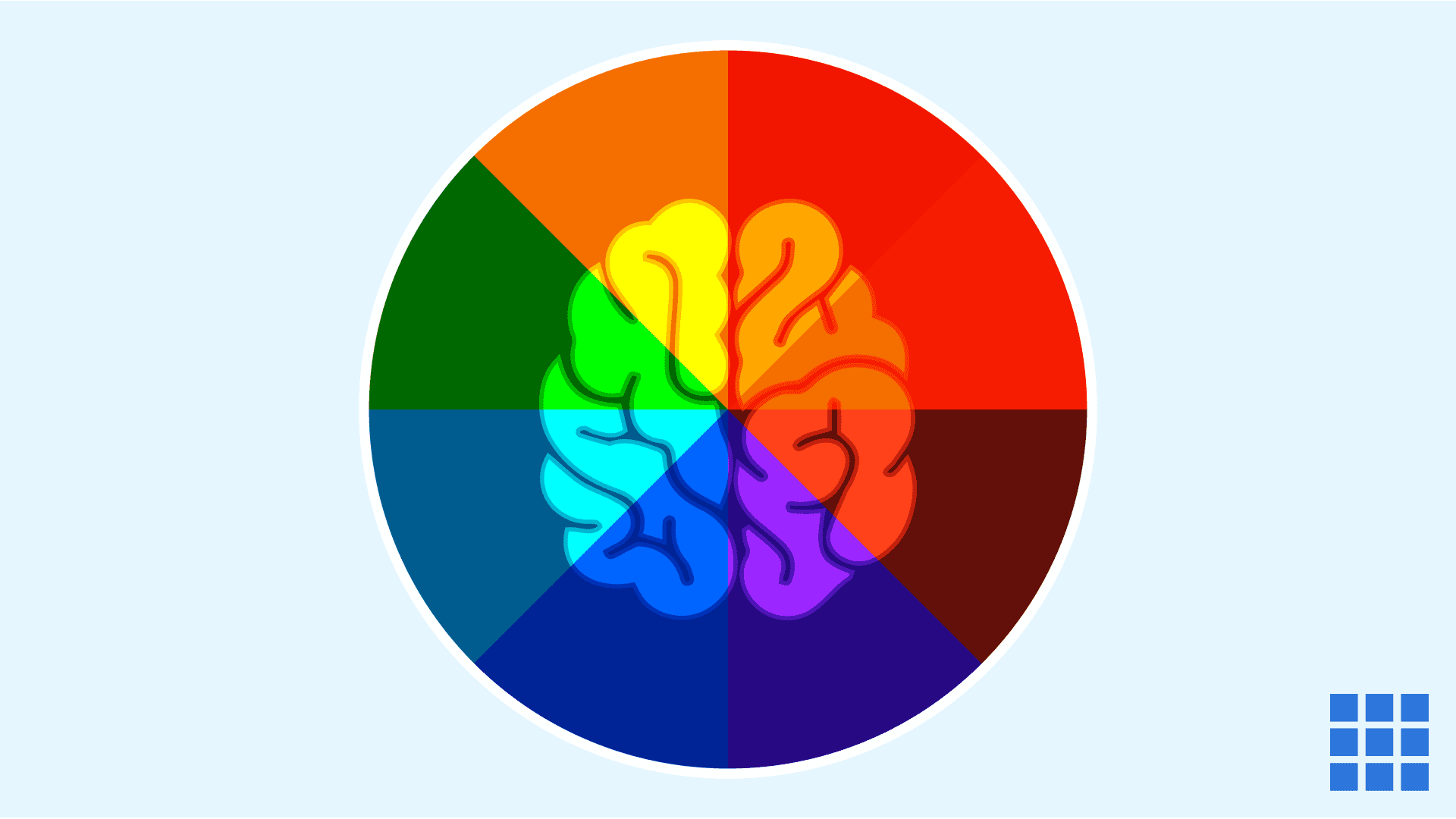 Verschillende kleuren hebben invloed op de manier waarop we informatie verwerken.