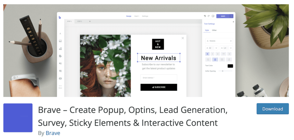 dappere leadgeneratietool voor wordpress