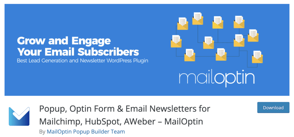 popup optin formulier voor leadgeneratie op wordpress
