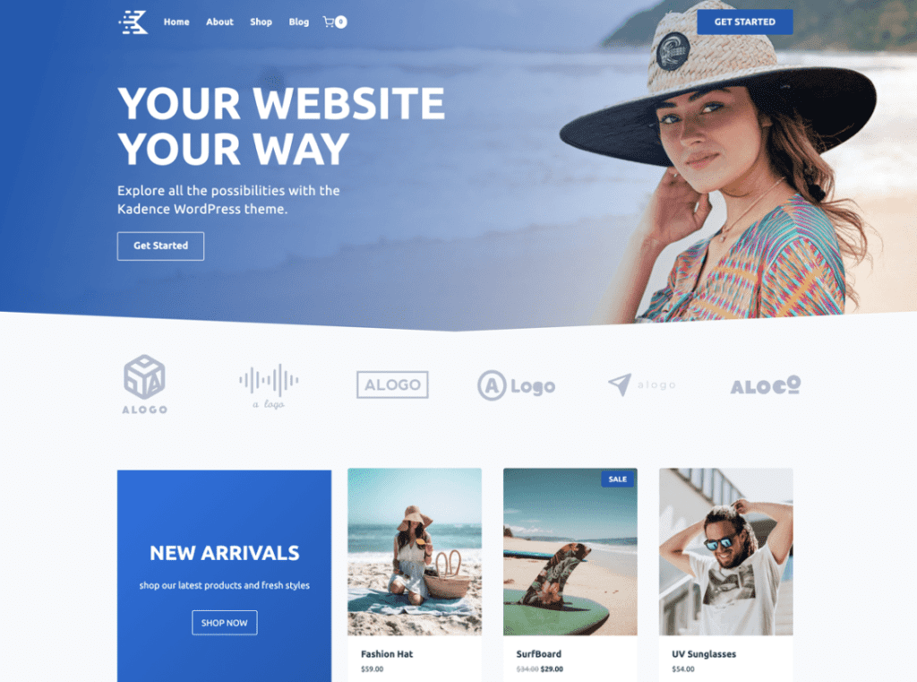 Kadence WordPress thema