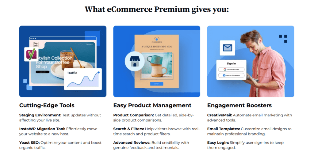 Bluehost WordPress eCommerce Premium