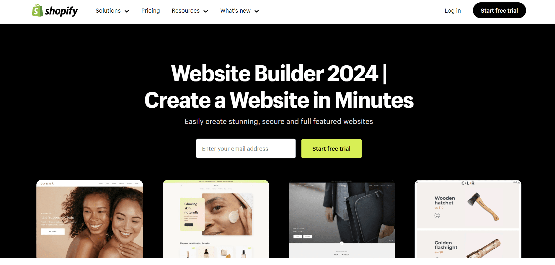 Shopify is het beste Squarespace-alternatief voor bedrijven die op zoek zijn naar geavanceerde e-commercefuncties.