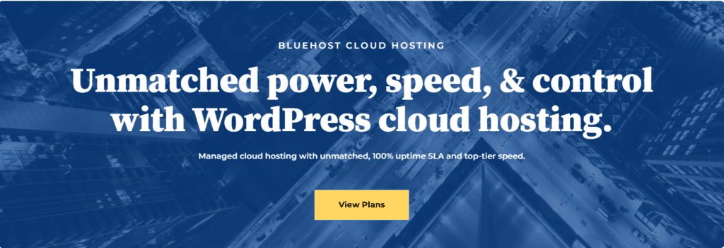 Bluehost Cloud hosting
