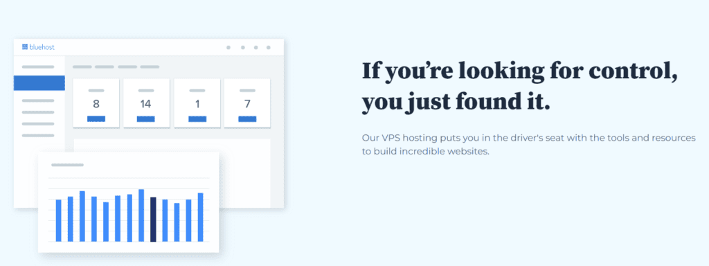 VPS-plannen bieden meer controle dan cloudhosting.