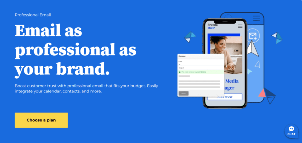 Bluehost professionele e-mail