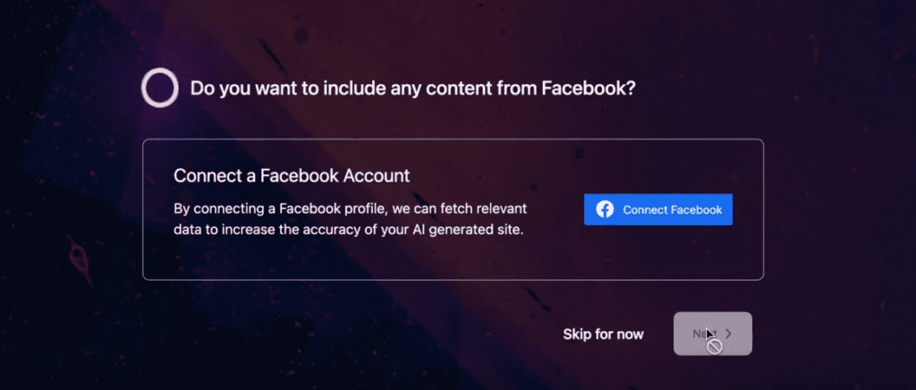 Een Facebook-account koppelen  