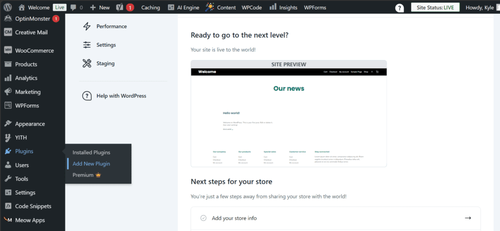 Elemontor in WordPress