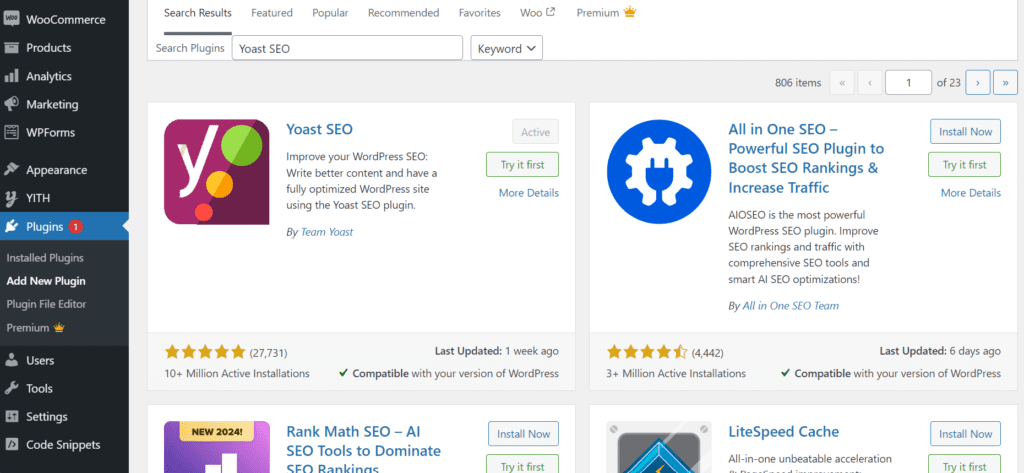 Plug-ins installeren en activeren