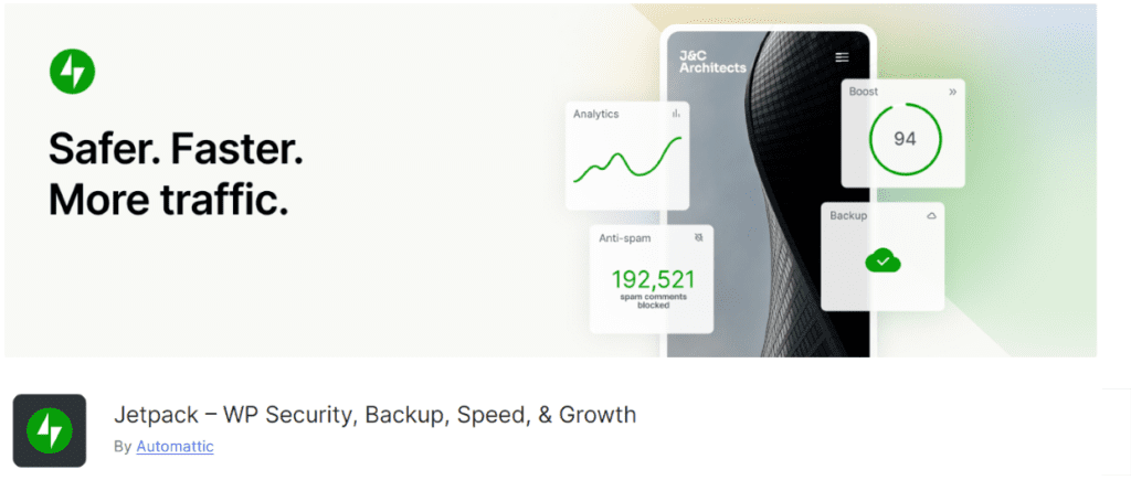 Zichtbaarheid van de widget van Jetpack  