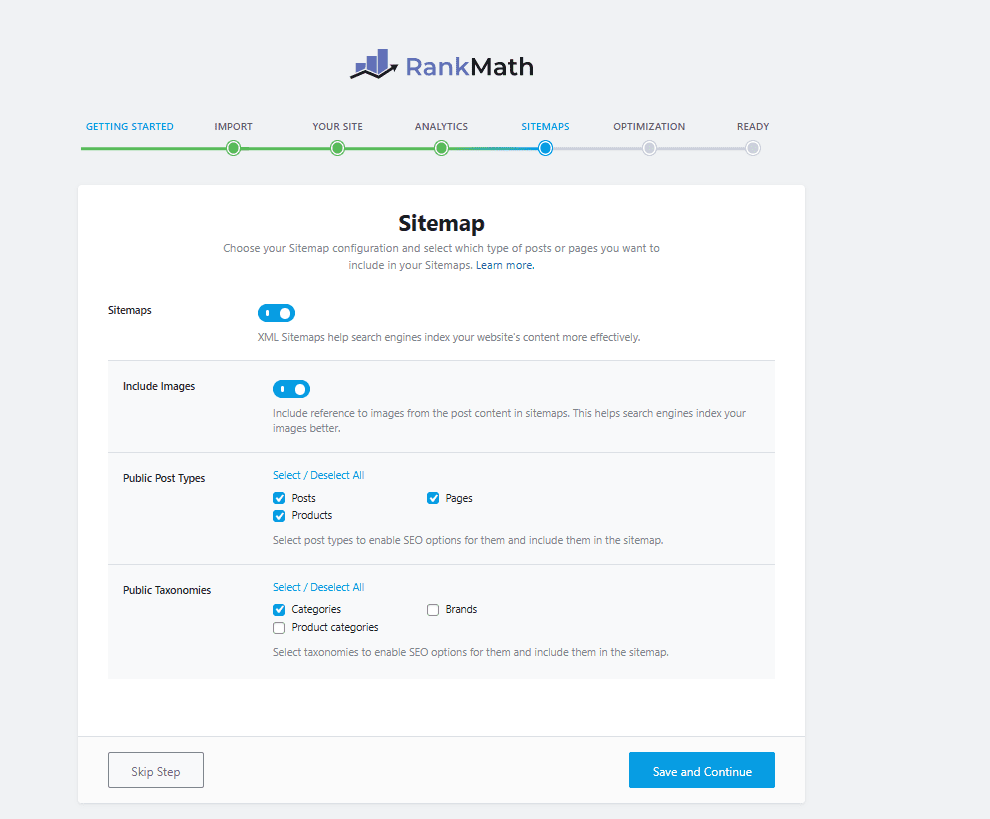 Sitemap-module