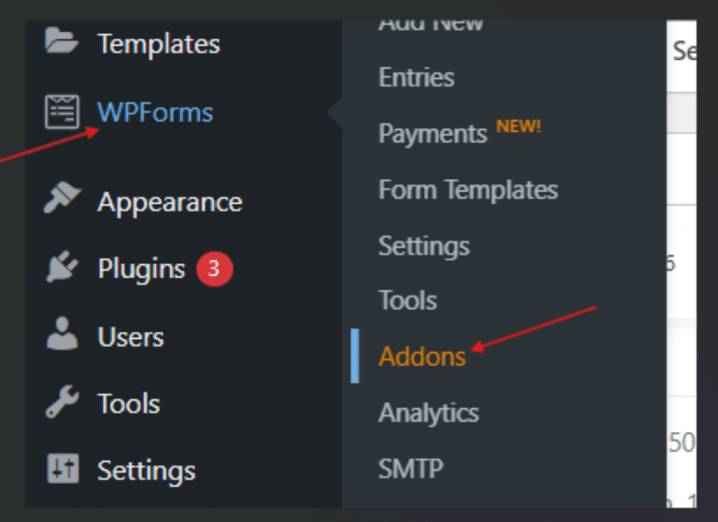 WPForms Add-ons