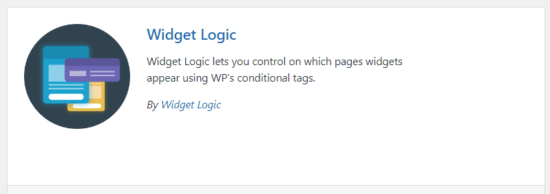 Widget Logica-plug-in