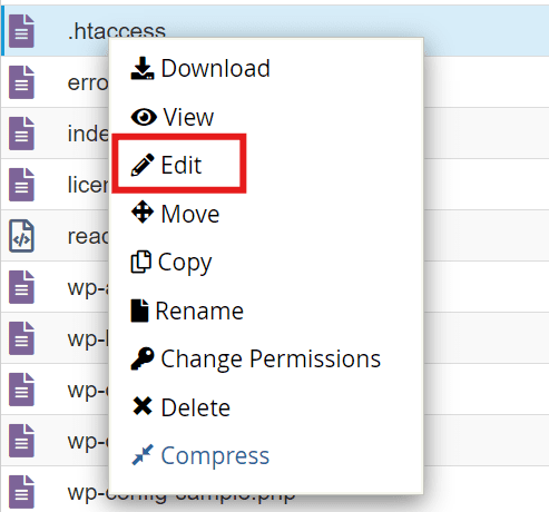 .htaccess-bestand