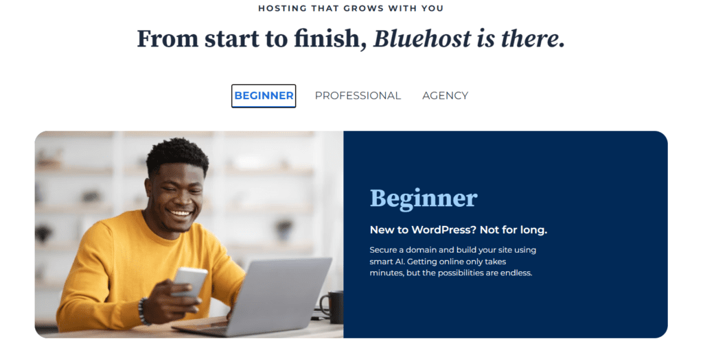 Bluehost WordPress hosting