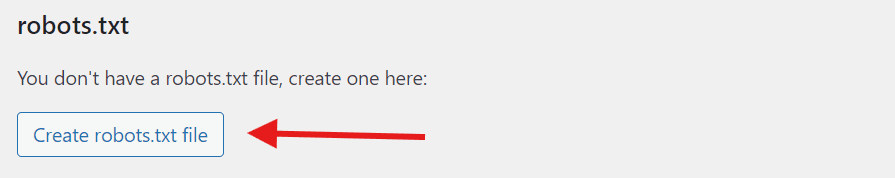 Een nieuw robots.txt bestand maken