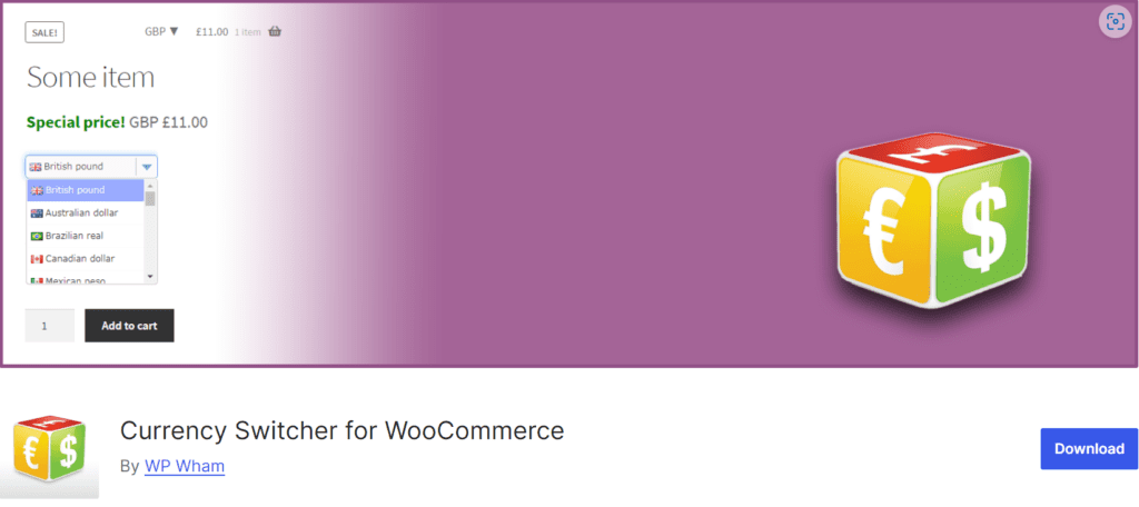 Valutawisselaar voor WooCommerce-plug-in