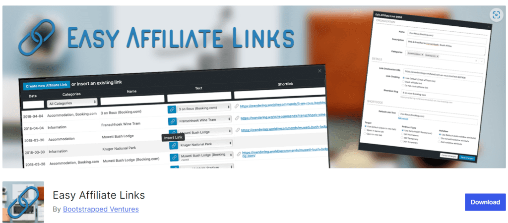 Eenvoudige gelieerde links