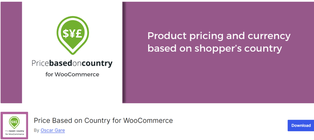 Prijs gebaseerd op land voor WooCommerce-plug-in