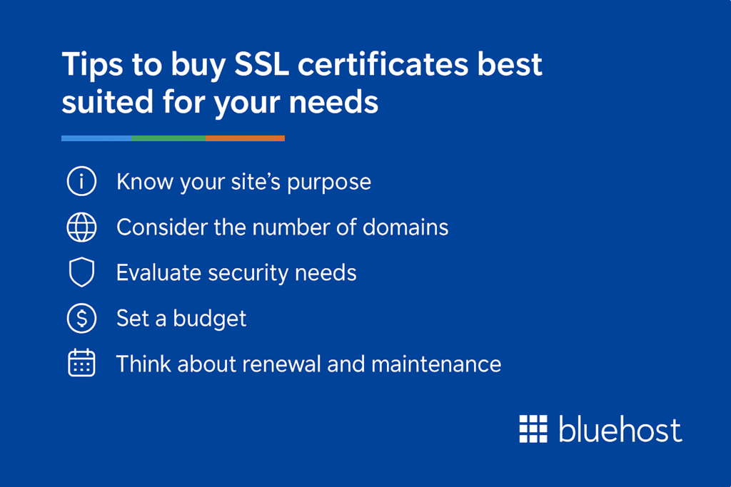 Tips om SSL-certificaten te kopen