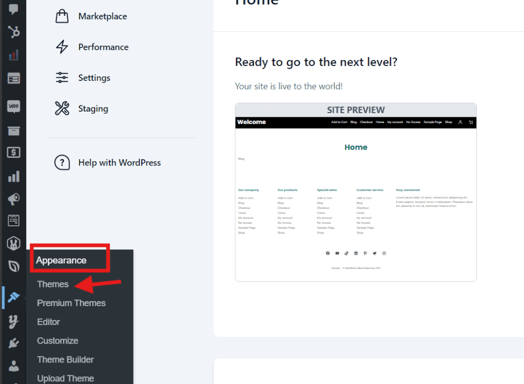 Instellingen voor WordPress-weergave