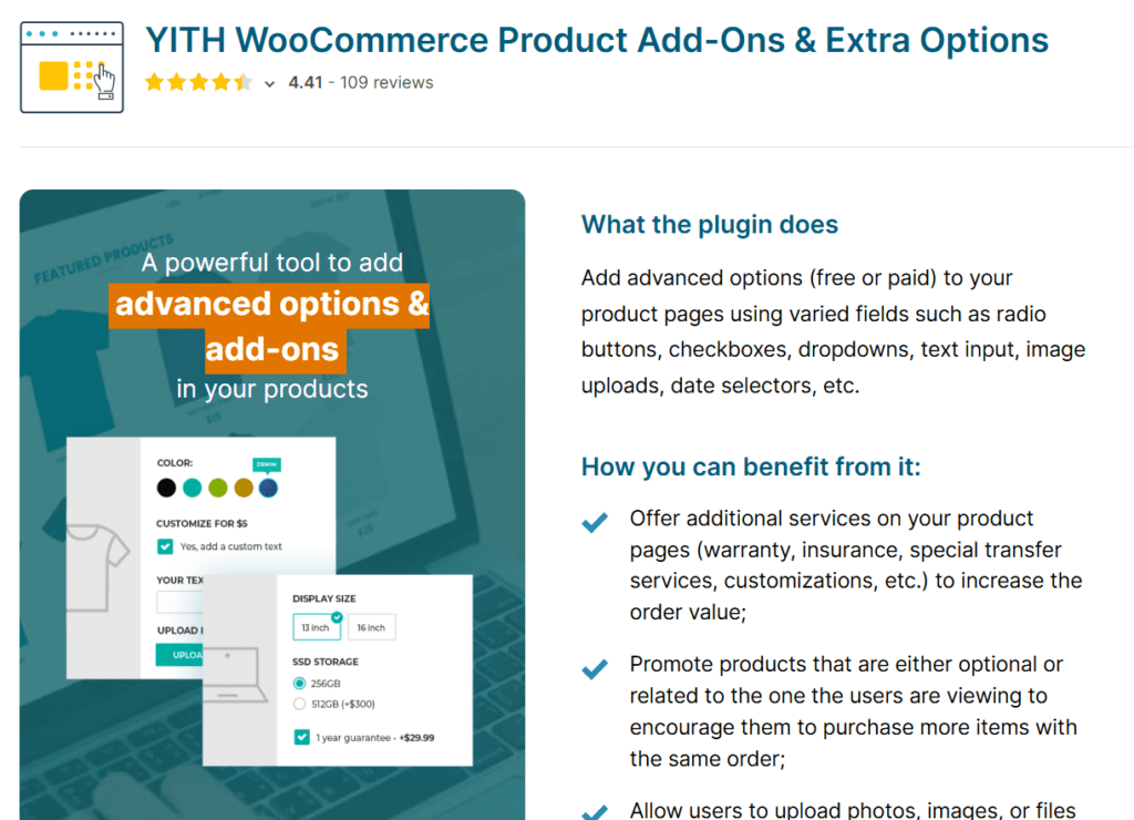 YITH WooCommerce Product Toevoegingen  