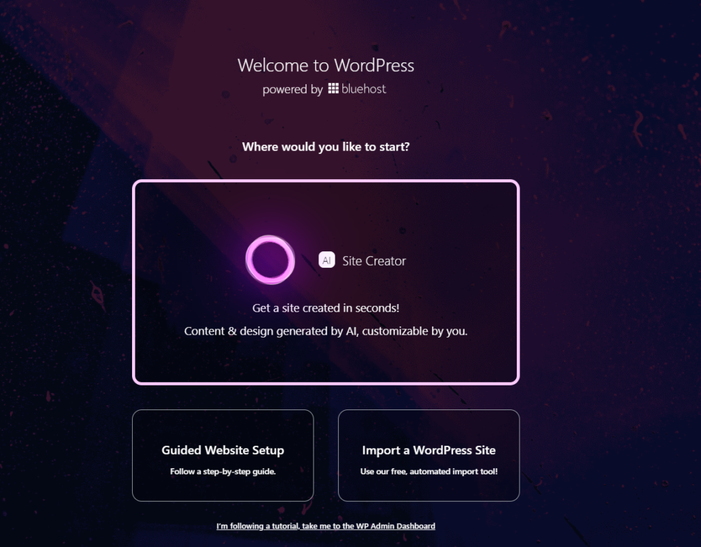 Wordpress website bouwen