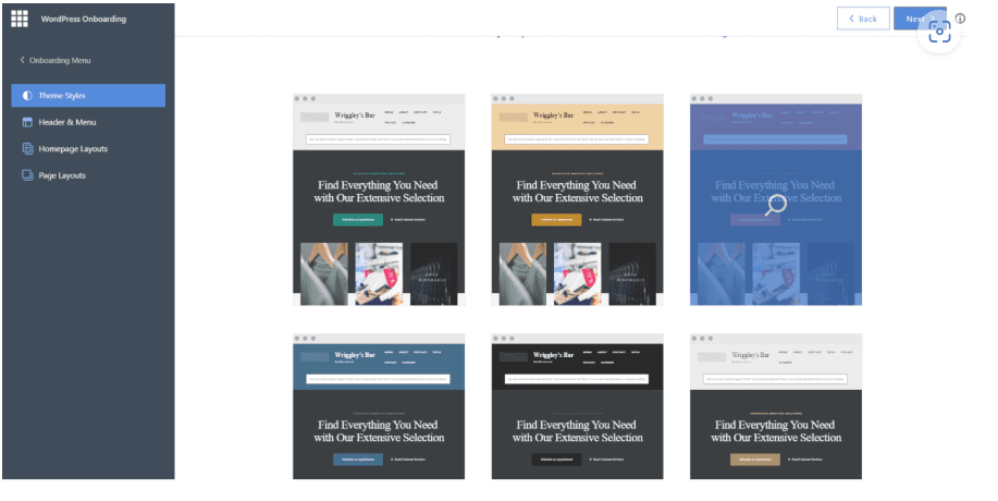 WordPress thema's