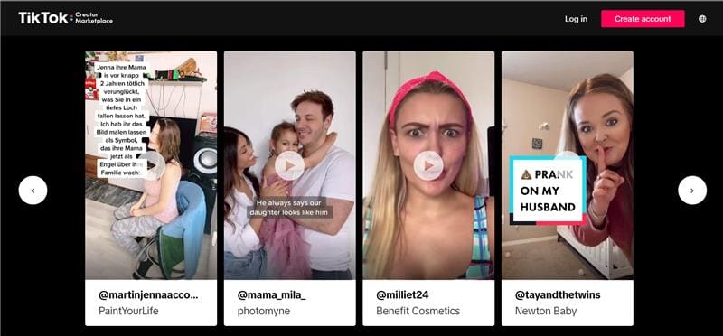TikTok Schepper Marktplaats