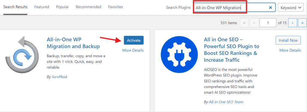 Installeer en activeer de plug-in  