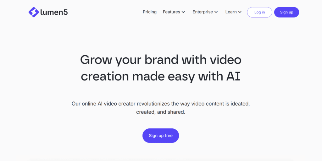 Lumen5 voor affiliate marketing