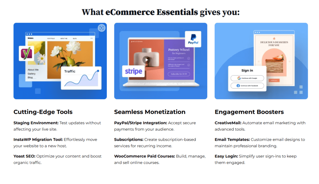 Essentiële e-commerce