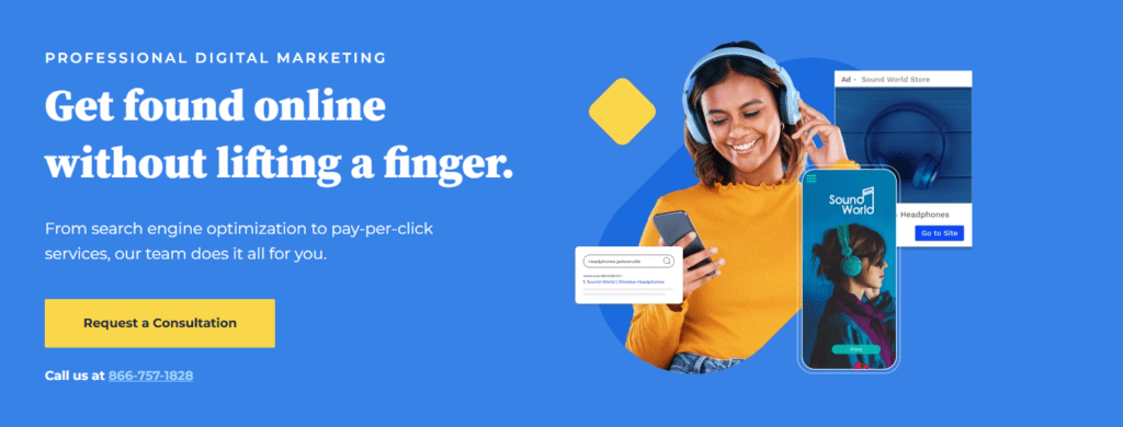 Bluehost CTA - Vraag een adviesgesprek aan