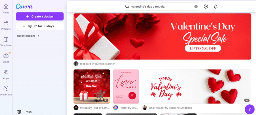 Affiliate campagnes voor Valentijnsdag