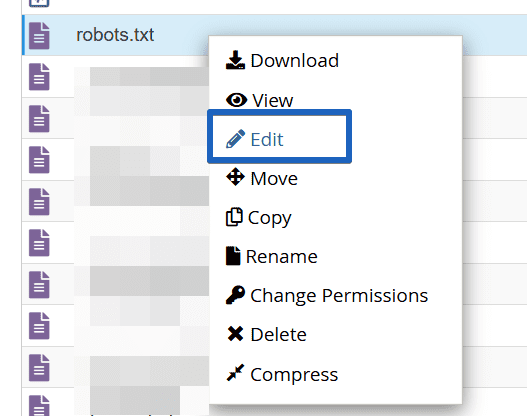 robots.txt bestand bewerken