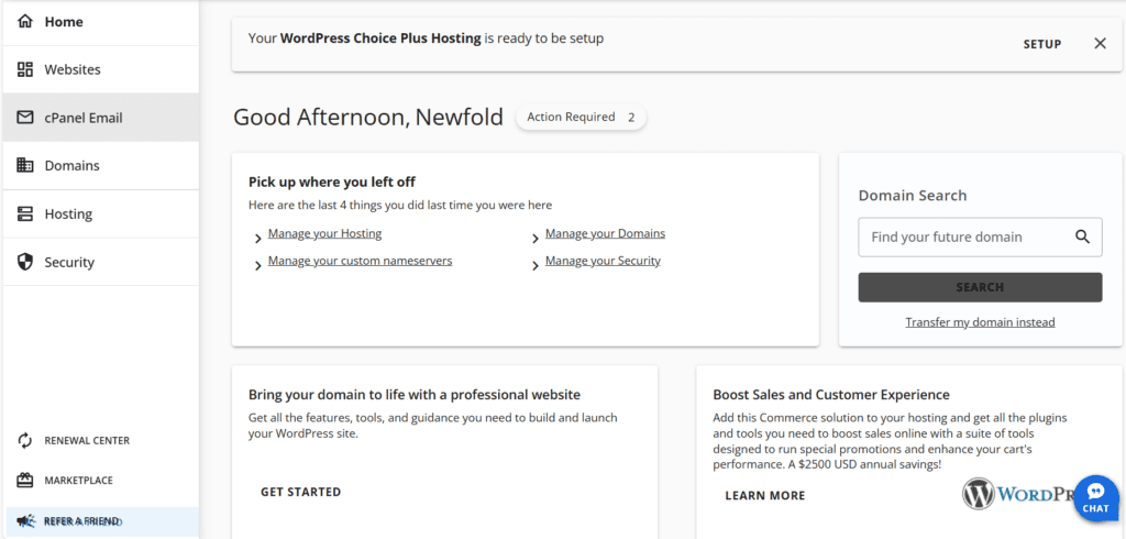 Log in op je WordPress Dashboard