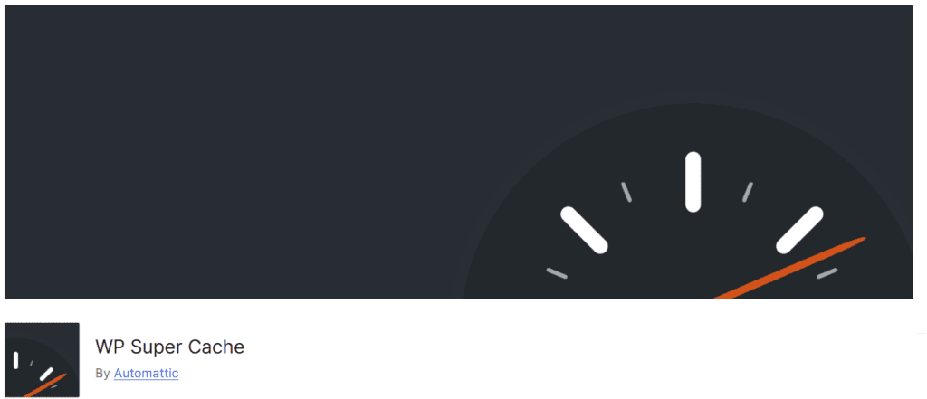 WP Super Cache Plugin