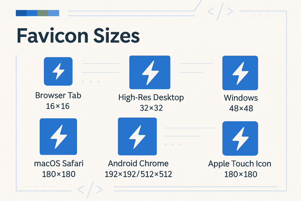 Favicon formaten