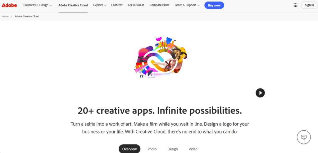 Adobe Mega Menu