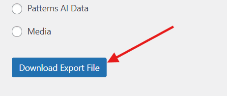 Exportbestand downloaden
