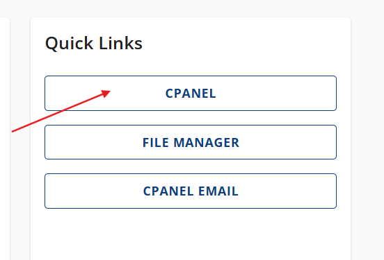Ga naar cpanel