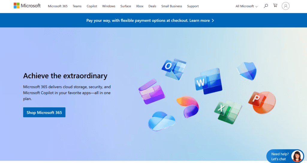 Microsoft-Mega-Menu