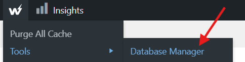 Selecteer Databasebeheer