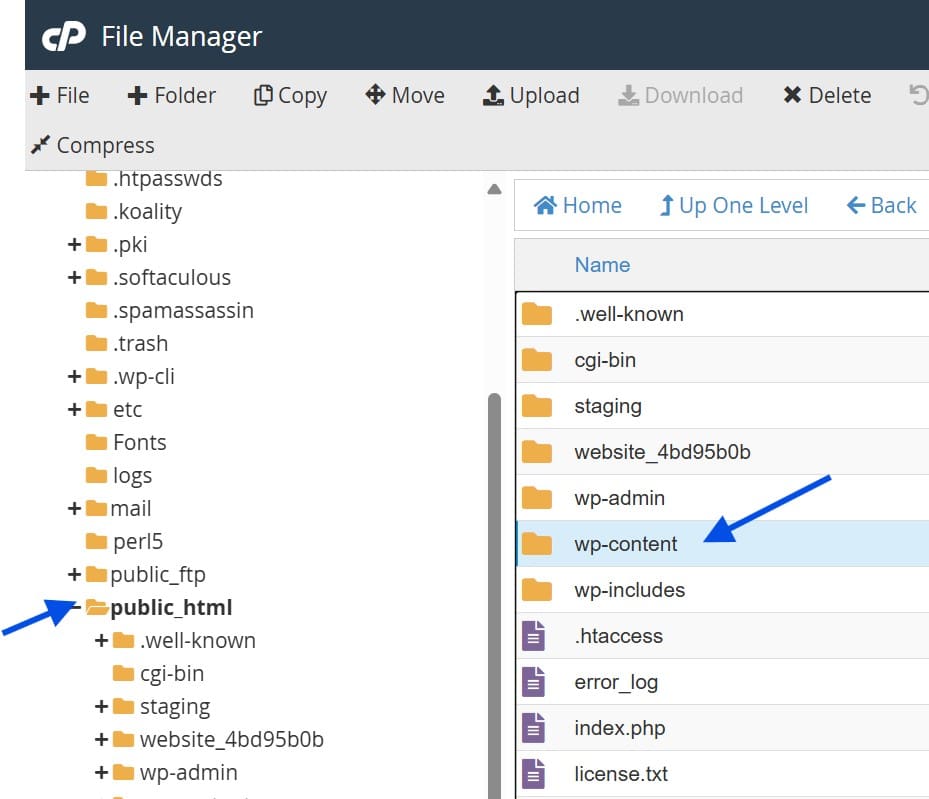Openbare HTML