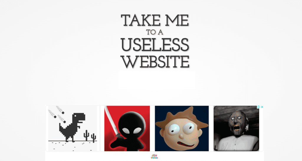 Het nutteloze web