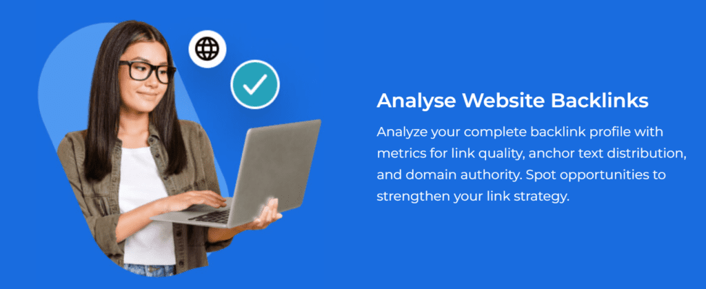 Analyseer website-backlinks met Bluehost SEO Checker
