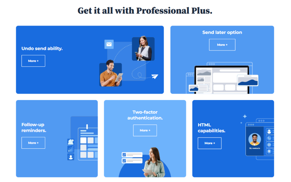 Bluehost professionele e-mail